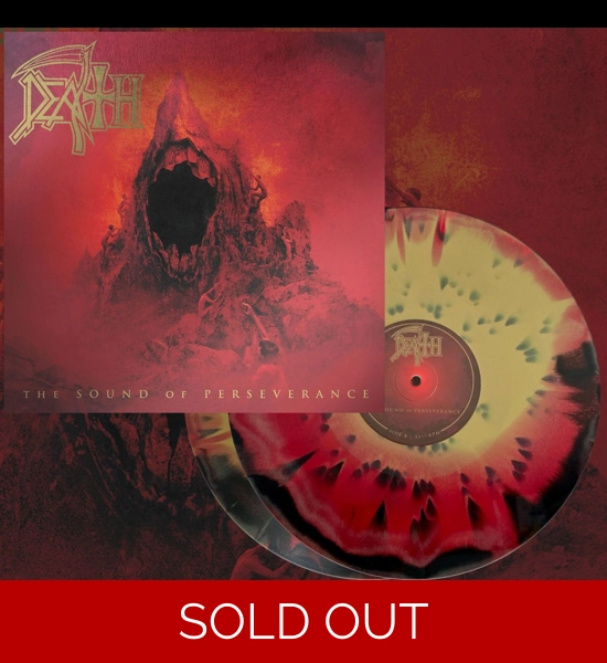 Death - Sound Of Perserverance BLK / Red / Gold Splatter Vinyl LP